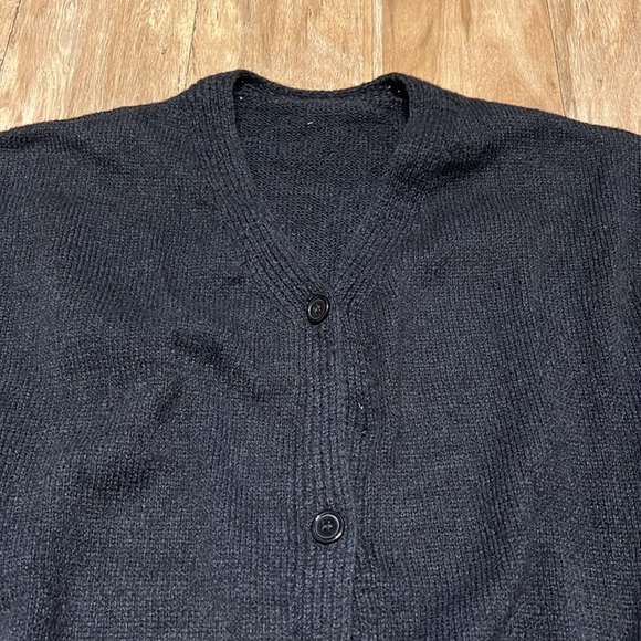 ⚫️Trendy Black Cardigan - Picture 3 of 7